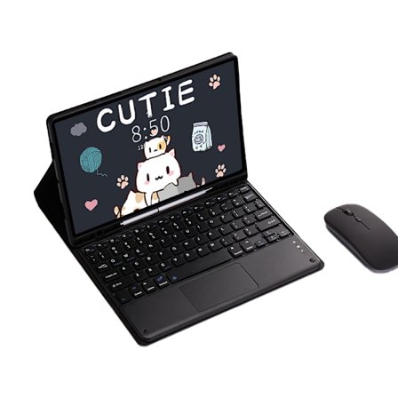 Bluetooth-tastatur og -musesæt til Samsung Galaxy Tab Samsung GalaxyS9/S9 FE/S10 10,9 tommer