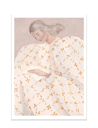 Poster & Frame The Poster Club X Sofia Lind - Secret Notes - Multi/patterned - 70X100CM
