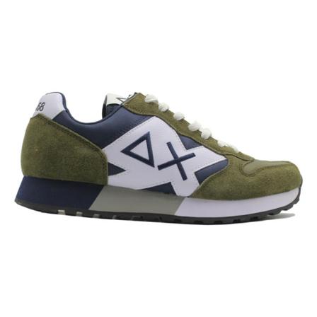 Sun68 Sneakers , Groen , Heren , Maat: 44 EU