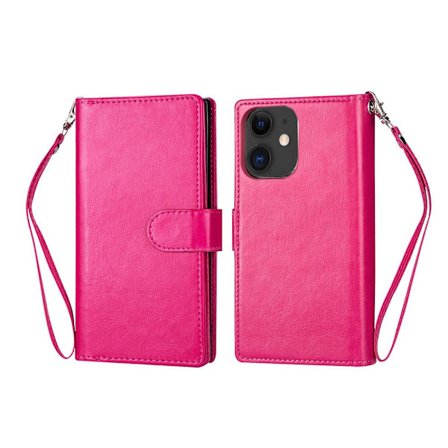 iPhone 12 Mini - Stilrent 9-Kort Plånboksfodral