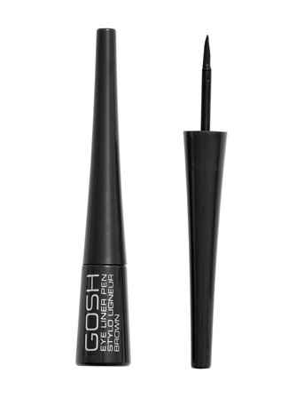 GOSH COPENHAGEN Eye Liner Pen (Liquid) - Black - 2.5 ML