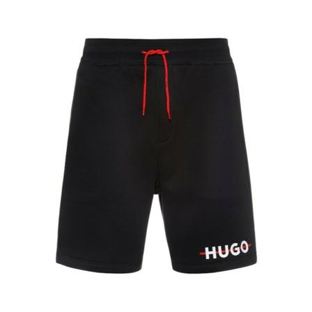 Hugo Boss, Shorts Debford Zwart, Heren, Maat:L