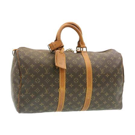 Louis Vuitton Vintage, Pre-owned Keepall 45 Bruin, Dames, Maat:ONE Size