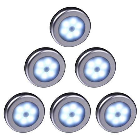 trådlösa LED-lampor med rörelsesensor (skal). KLB