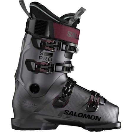 Salomon - All Mountain-Skischuhe Herren S/pro Delta 120 - Beluga Met. / Beluga Met. / Burgundy Met. - 26/26.5