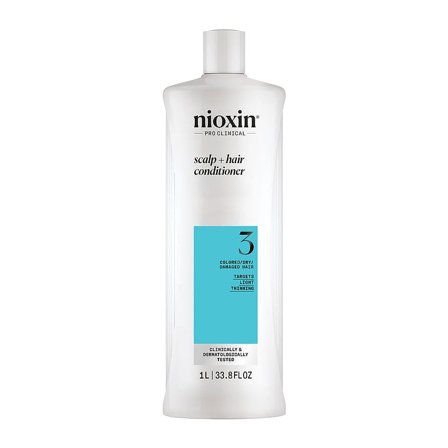 Nioxin System 3 Conditioner for Colored Thinning Hair 1000 ml, Hår, Shampoo & Hårpleje, Balsam