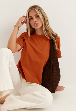 SELECTED - Slfessentail Boxy Tee