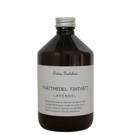 Gröna Gredelina Vaskemiddel Lavendel 500 ml