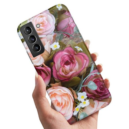 Samsung Galaxy S21 - Cover/Mobilcover Blomster