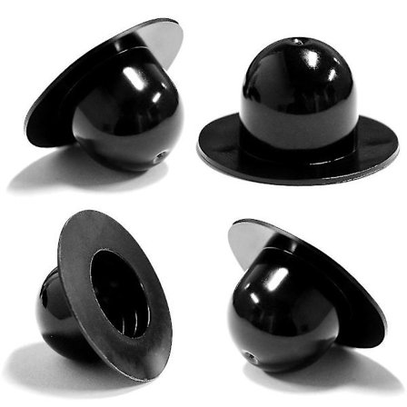 Uima-altaan seinäpistokkeet korvaavat osat - Maanpäällinen uima-altaan suodatinpumpun suodattimen reiän tulppa 4 kpl - musta