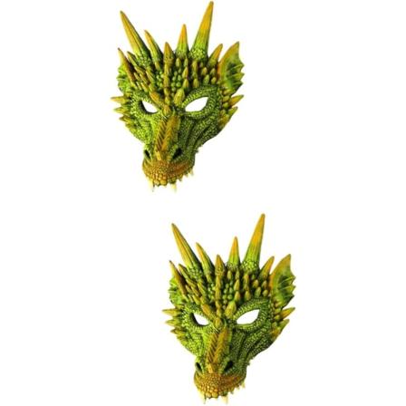 2 st drake mask barn vuxen masker barn halloween kostym ond mask masker cosplay kostym kostymer tema mask smink kläder barn smink