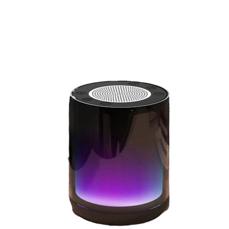 Langaton Bluetooth-kaiutin LED-melodia Värikäs valo Ulkoilma Tunnelmavalo Subwoofer