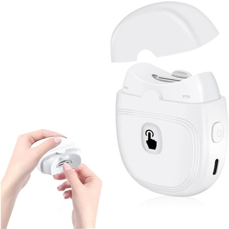 ING Elektrisk negleklipper Elektrisk anti-sprut negleklipper Elektrisk negleklipper med hjelpelys Automatisk negleklipping Babynegler Profesjonell