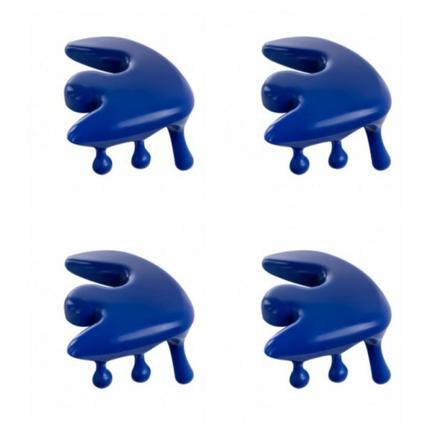 4kpl Pöytäkulman törmäysmatto Kulmasuojat SININEN blue