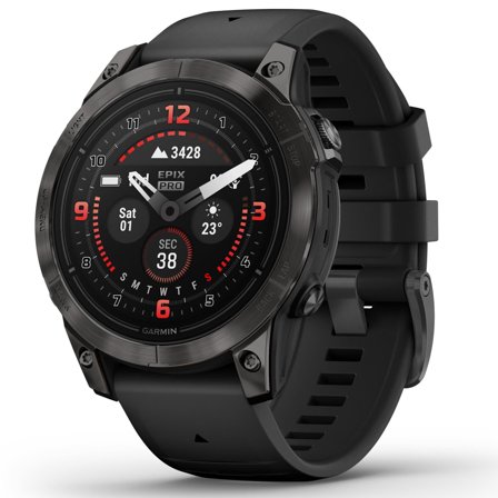 Garmin epix Pro (Gen 2) Sapphire DLC -47mm Carbon Gray