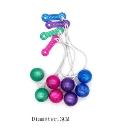 2/4 STK Clack Ball Click Clackers Legetøj 3CM(4STK) 3CM(4STK) 3CM(4PCS)