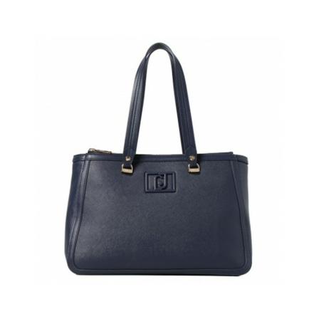 Liu Jo Tas met logo , Blauw , Dames , Maat: ONE Size Handtassen