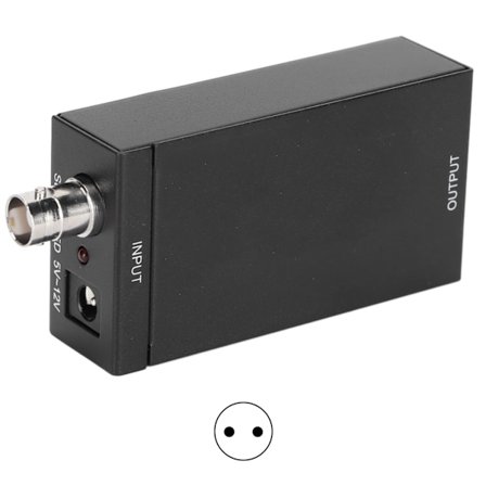 Micro 3G SDI - HDMI -muunnin videoadapteri kotiteatteritoimistoon 100-240V EU-pistoke