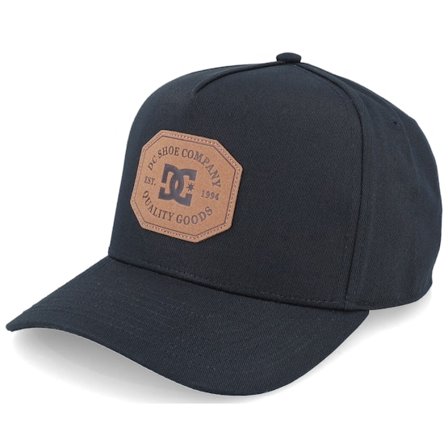DC - Zwart adjustable Cap - Kids Reynotts Boy Black A-Frame Adjustable @ Hatstore