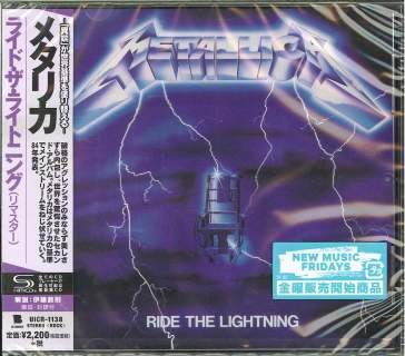 Ride the lightining (shm cd remaster) Metallica