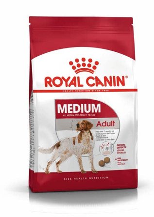 Royal Canin Crocchette Per Cani Adulti Taglia Media Sacco 4kg