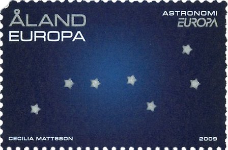 Åland - Stjernebillde - Postfrisk frimærke 1v