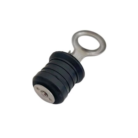 32mm afløb prop Marine båd messing afløb prop til huller båd agterspejl afløb prop båd prop afløb prop(1 stk, sølv)