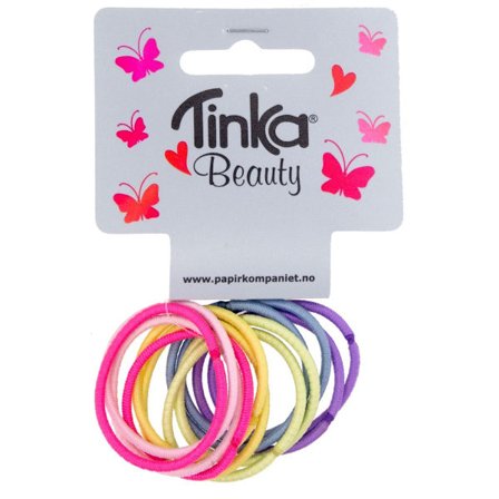 Hårstrikk Tutti Frutti 12 stk - Tinka