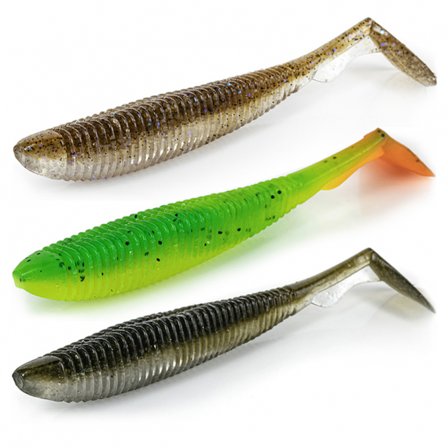 Molix RA Shad 3'', 7,6cm Fat (6-pack) - Mixed Pack 2