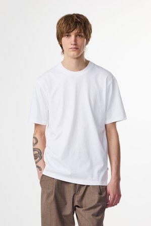 Adam 3209 T-shirt Herr Vit Bomull