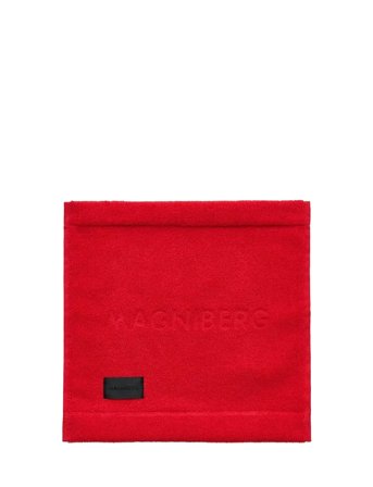 MAGNIBERG Gelato Face Cloth - Red - 30X30CM
