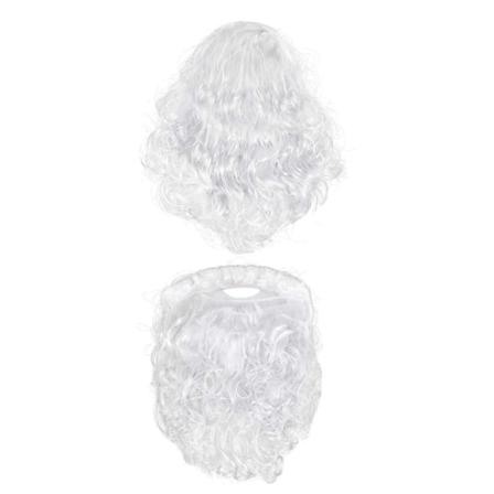 Tomte skägg och peruk set - Juldräkt accessoarer,