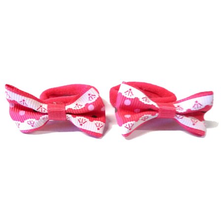 Hårsnoddar 2-Pack Röd