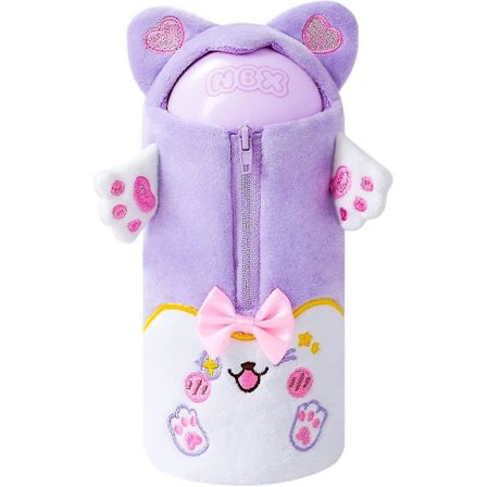 Sød Plys Blyantsæske, Kawaii Kreativ Tegneserie Blyantsæske Til Børn Drenge Piger Teen Blyantpung