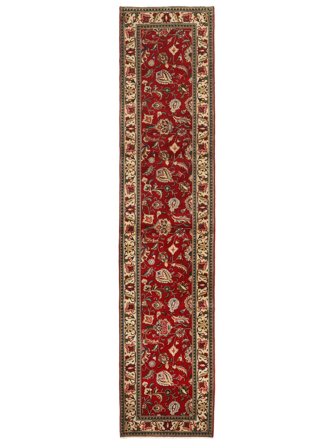 Anudada A Mano Tabriz Alfombra 85X385 Oriental De Lana Pequeño