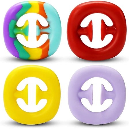 Stress Relief Snapper Fidget Toy, Jule Strømpe Stuffer