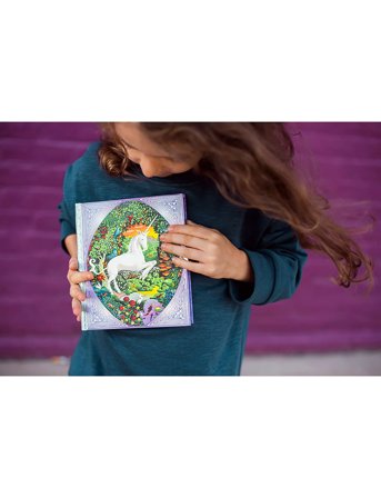 Eeboo Unicorn Diary - Multi/patterned - ONE SIZE
