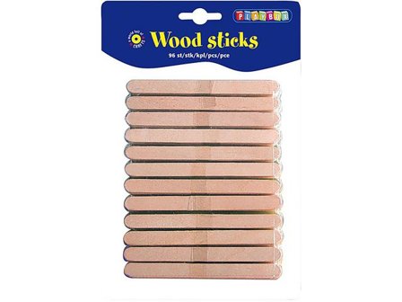 PLAYBOX Träpinnar 110 x 10mm 768/fp - Lyreco - Skola och förskola - Hobbymaterial - Pyssel - Trä