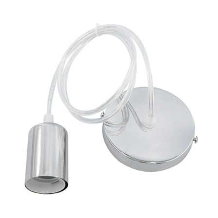 E27 Hotell Studera Pendellampa Armatur Industriell Stil Lamphållare Med 1m Kabel