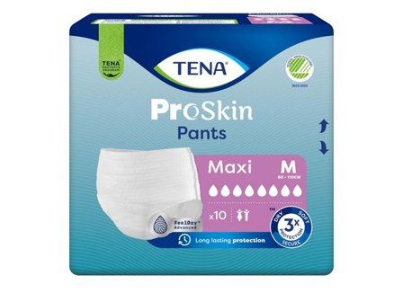 TENA InkoSkydd Pants Maxi M 10/fp - Lyreco - Sjukvård och omsorg - Diagnos och behandling - Inkontinensskydd