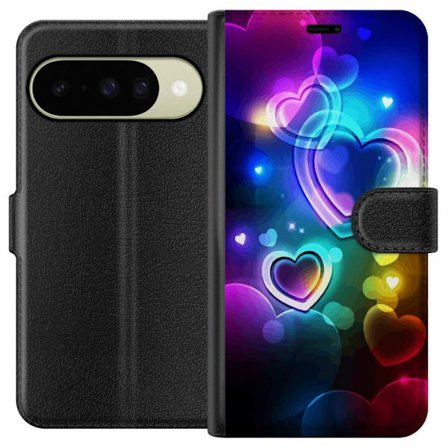 Kompatibel Tegnebogsetui til Google Google Pixel 10 NeonKærlighed