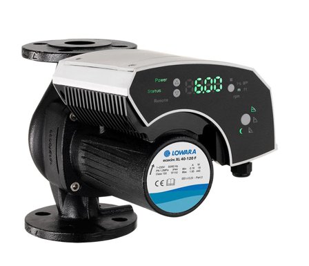 Lowara Ecocirc XL 40-120 F Cirkulationspumpe 500 W, Vand