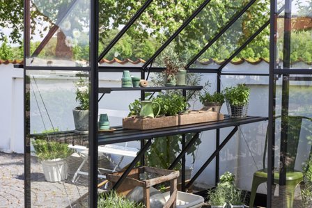 Halls F03847 Växthusbord till Qube 88, 4 sektioner, Växthus & orangerier