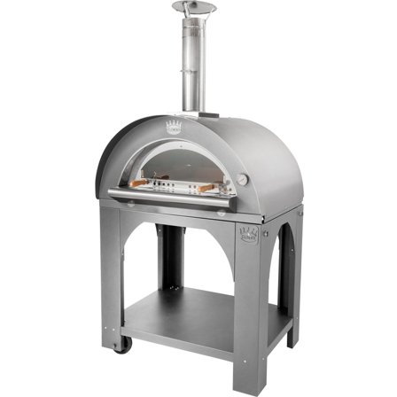 Clementi forni Pulcinella Puulämmitteinen Pizzauuni 80x60 cm. Ruostumaton teräs