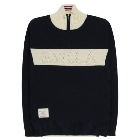 Amundsen 5Mila Half-Zip Sweater Faded Navy