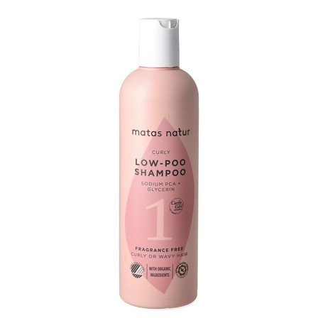 Matas Natur Curly 1 Low-Poo Shampoo 400 ml, Hår, Shampoo, Hårshampoo