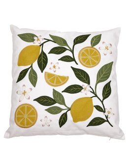 Pudebetræk Citron 1-pak Hvid