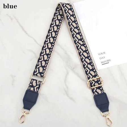 Handväska Remmar Axelremsväska Remmar BLÅ BLÅ blå