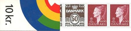 Danmark 1999 - Automathæfte 10 kr. AFA 12 - Postfrisk