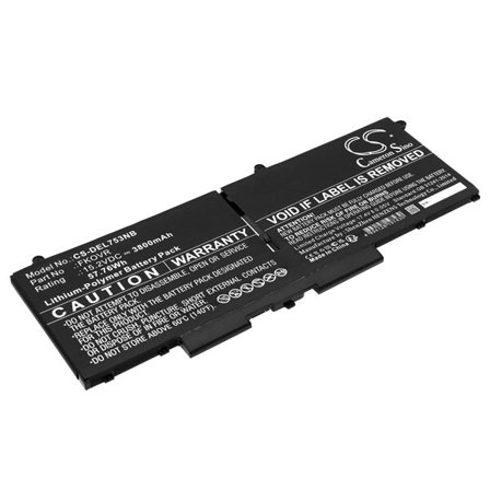 Batteri till Notebook, Bärbar dator för DELL Latitude 5330, Latitude 7530 m.fl.